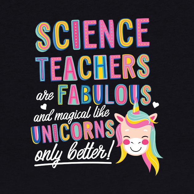 Science Teachers are like Unicorns Gift Idea by BetterManufaktur